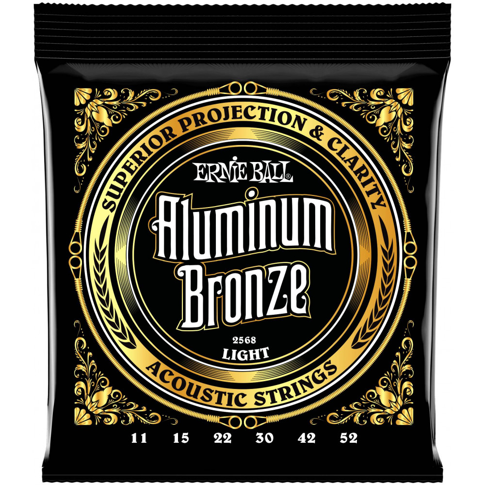 ERNIE BALL 2568 Aluminum Bronze Light 11-52 - Струны для акустической гитары