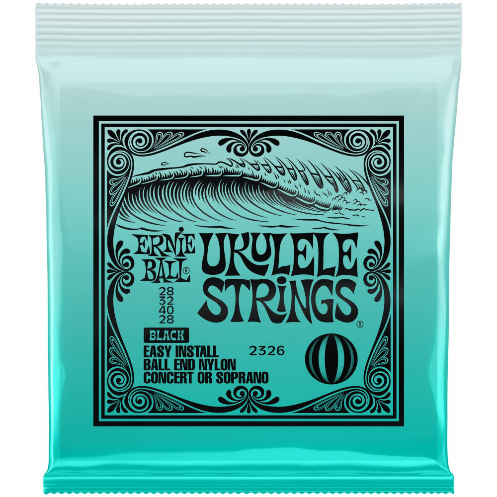ERNIE BALL 2326 Ball end Nylon 28-40 - Струны для укулеле
