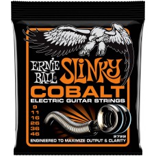 ERNIE BALL 2722 Cobalt Slinky Hybrid 9-46 - Струны для электрогитары