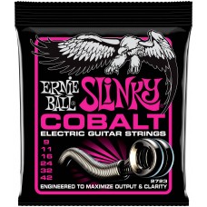 ERNIE BALL 2723 Cobalt Slinky Super 9-42 - Струны для электрогитары