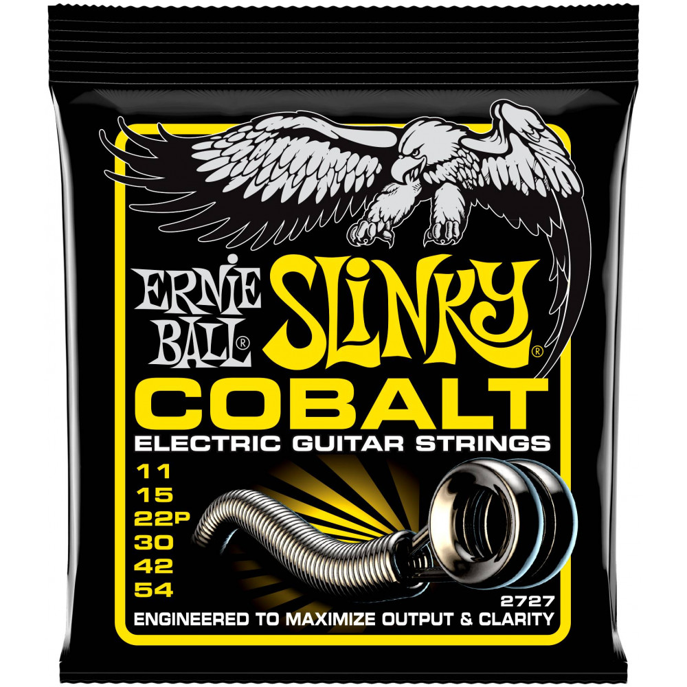 ERNIE BALL 2727 Cobalt Slinky Beefy 11-54 - Струны для электрогитары
