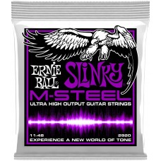 ERNIE BALL 2920 M-Steel Slinky Power 11-48 - Струны для электрогитары
