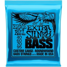ERNIE BALL 2835 Nickel Wound Slinky Extra 40-95 - Струны для бас-гитары