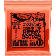 ERNIE BALL 2615 Nickel Wound Slinky Skinny Top Heavy Bottom 10-62 - Струны для электрогитары 7-струнной