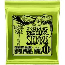 ERNIE BALL 2621 Nickel Wound Slinky Regular 10-56 - Струны для электрогитары 7-струнной