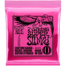 ERNIE BALL 2623 Nickel Wound Slinky Super 9-52 - Струны для электрогитары 7-струнной