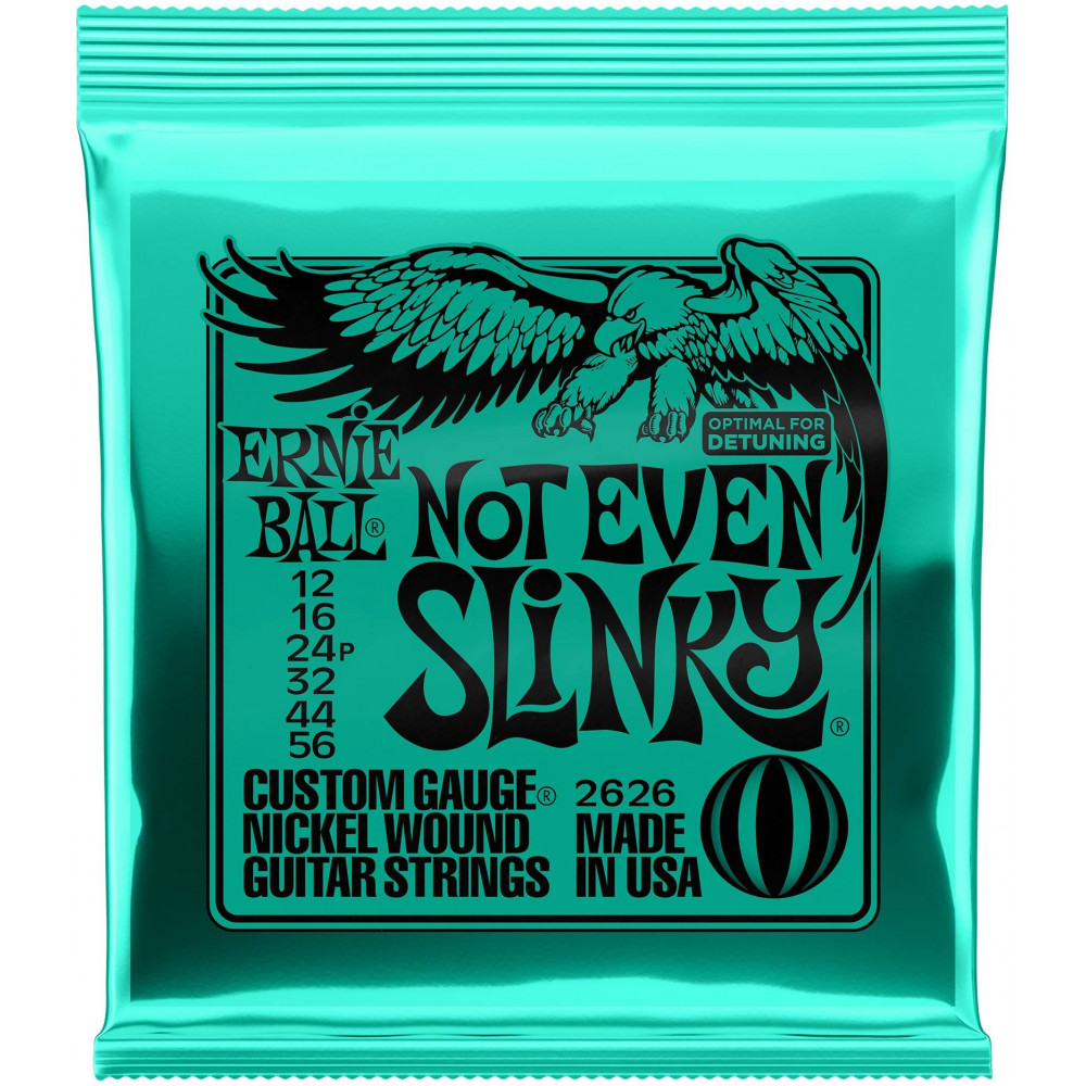 ERNIE BALL 2626 Nickel Wound Slinky Not Even 12-56 - Струны для электрогитары