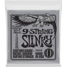 ERNIE BALL 2628 Nickel Wound Slinky 9-105 - Струны для электрогитары 9-струнной