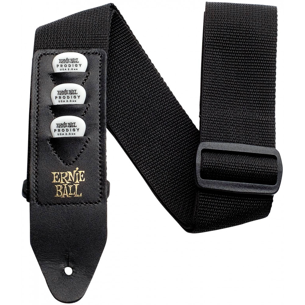 ERNIE BALL 4039 PickHolder Black - Ремень для гитары