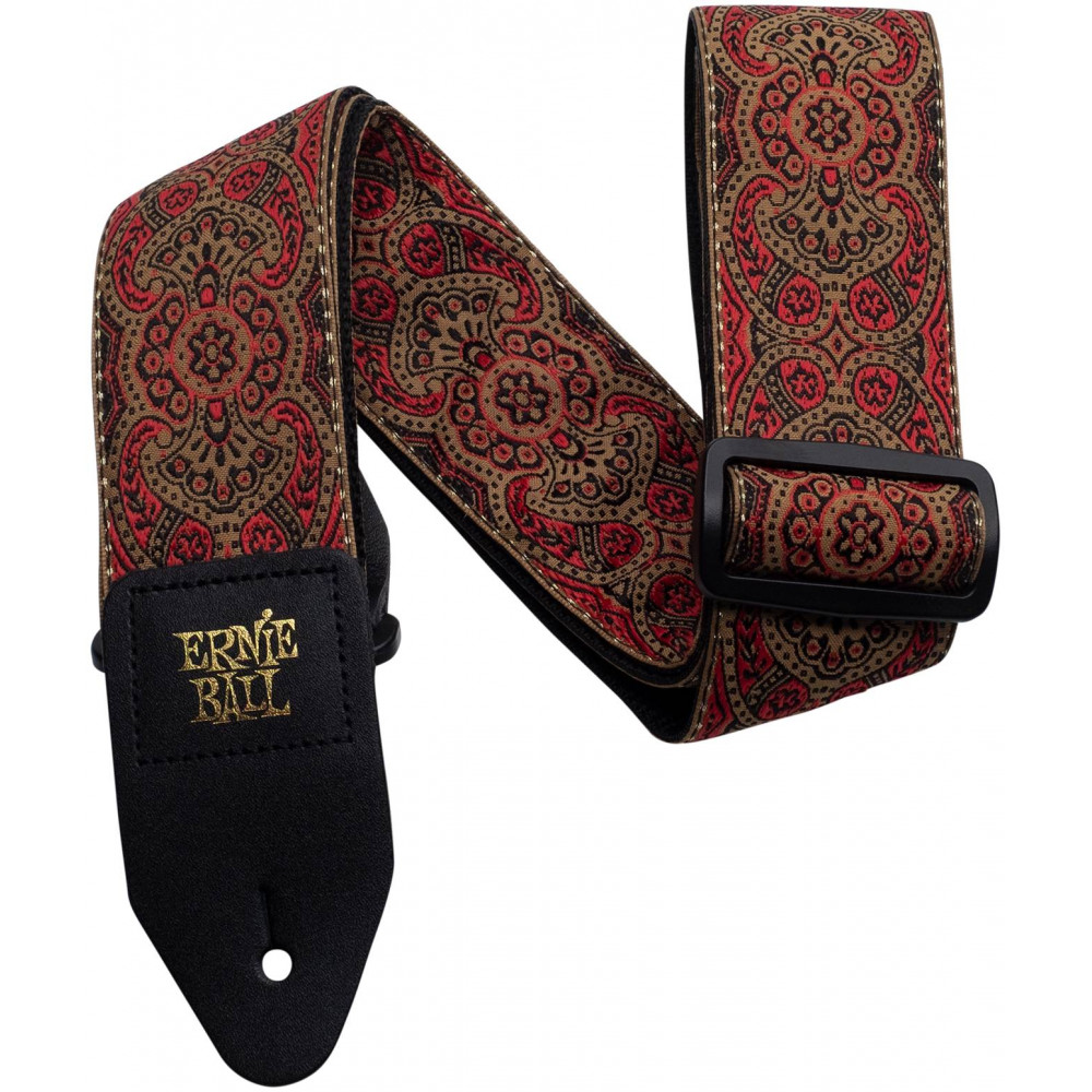 ERNIE BALL 4162 Jacquard Crimson Paisley - Ремень для гитары