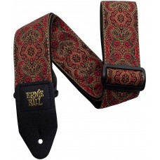 ERNIE BALL 4162 Jacquard Crimson Paisley - Ремень для гитары