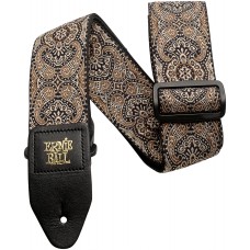 ERNIE BALL 4163 Jacquard Gold & Black Paisley - Ремень для гитары
