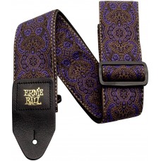 ERNIE BALL 4164 Jacquard Purple Paisley - Ремень для гитары