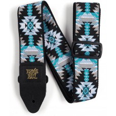 ERNIE BALL 4609 Jacquard Albuquerque Blue - Ремень для гитары