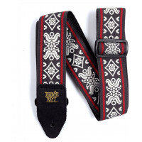 Ремень для гитары ERNIE BALL 4669 Jacquard Blackjack Red