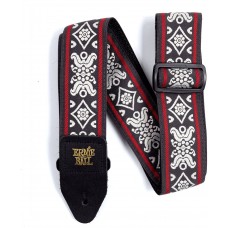 ERNIE BALL 4669 Jacquard Blackjack Red - Ремень для гитары