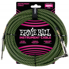 ERNIE BALL 6077, 3.05м - Инструментальный кабель