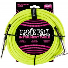 ERNIE BALL 6080, 3.05м - Инструментальный кабель