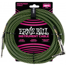 ERNIE BALL 6082, 5.49м - Инструментальный кабель