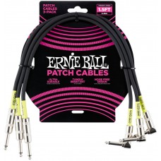 ERNIE BALL 6076, 46см - Инструментальный кабель
