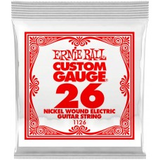 ERNIE BALL 1126 Nickel Wound .026 - Струна одиночная для электрогитары