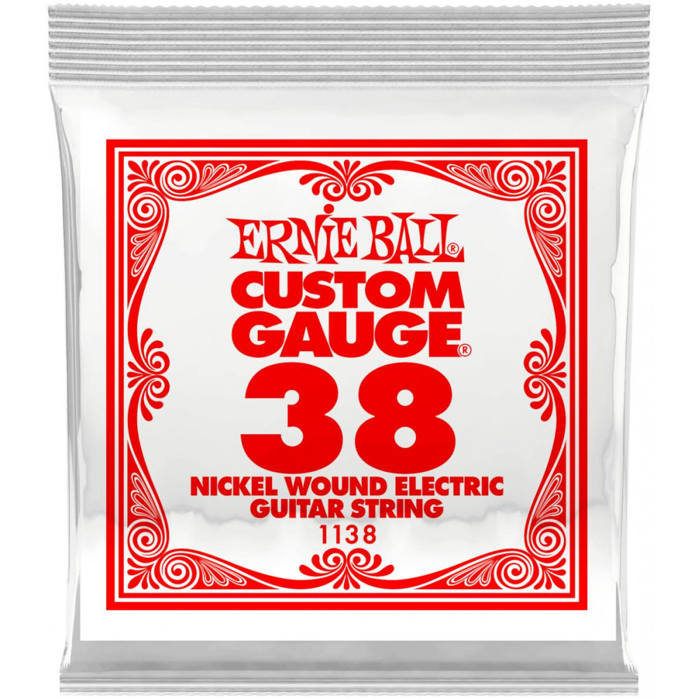 ERNIE BALL 1138 Nickel Wound .038 - Струна одиночная для электрогитары