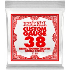 ERNIE BALL 1138 Nickel Wound .038 - Струна одиночная для электрогитары