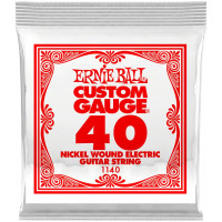 Струна одиночная для электрогитары ERNIE BALL 1140 Nickel Wound .040
