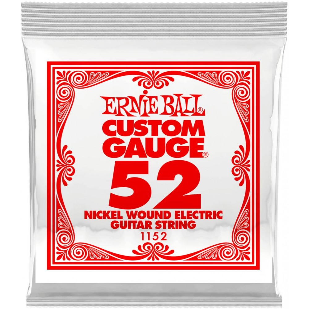 ERNIE BALL 1152 Nickel Wound .052 - Струна одиночная для электрогитары