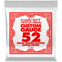 Струна одиночная для электрогитары ERNIE BALL 1152 Nickel Wound .052