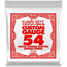 ERNIE BALL 1154 Nickel Wound .054 - Струна одиночная для электрогитары