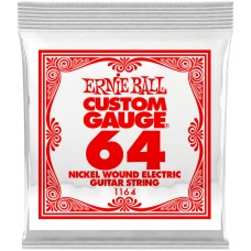 ERNIE BALL 1164 Nickel Wound .064 - Струна одиночная для электрогитары