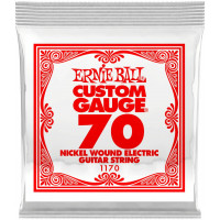 Струна одиночная для электрогитары ERNIE BALL 1170 Nickel Wound .070