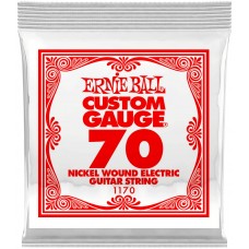 ERNIE BALL 1170 Nickel Wound .070 - Струна одиночная для электрогитары