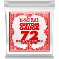 Струна одиночная для электрогитары ERNIE BALL 1172 Nickel Wound .072