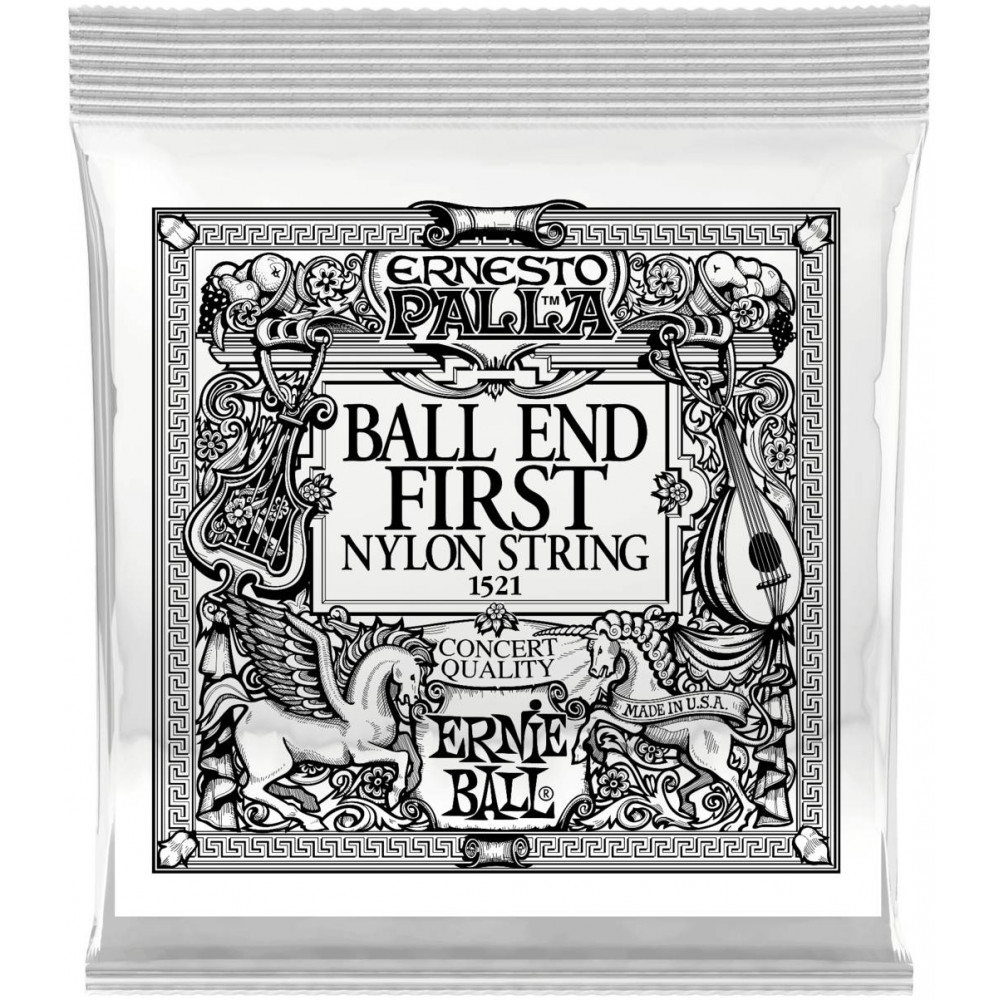 Струна одиночная для классической гитары ERNIE BALL 1521 Ernesto Palla .028