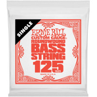 Струна одиночная для бас-гитары ERNIE BALL 1625 Nickel Wound .125