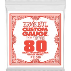 ERNIE BALL 11080 Nickel Wound .080 - Струна одиночная для электрогитары