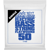 Струна одиночная для бас-гитары ERNIE BALL 1750 Flatwound .050