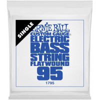 Струна одиночная для бас-гитары ERNIE BALL 1795 Flatwound .095