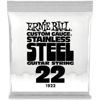 Струна одиночная для электрогитары ERNIE BALL 1922 Stainless Steel .022