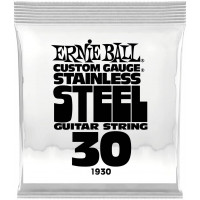 Струна одиночная для электрогитары ERNIE BALL 1930 Stainless Steel .030
