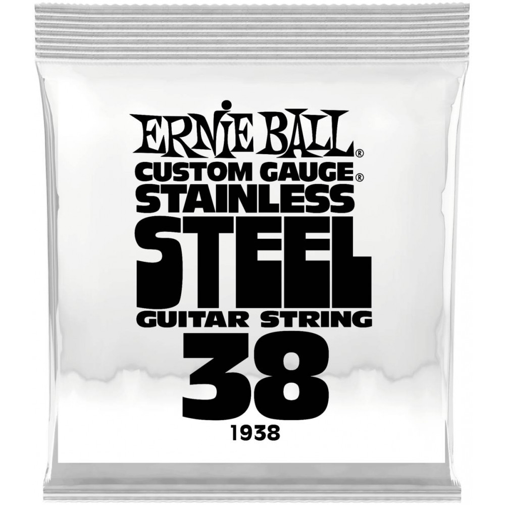 ERNIE BALL 1938 Stainless Steel .038 - Струна одиночная для электрогитары