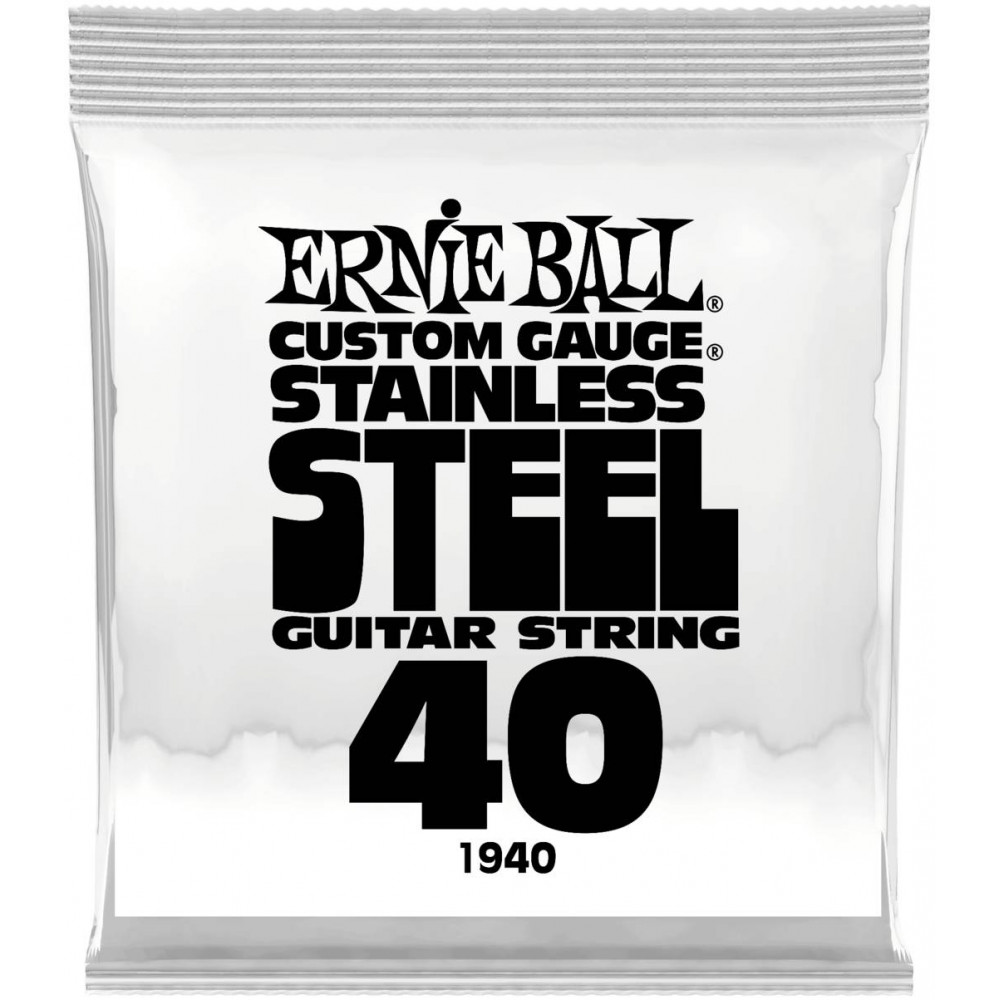 ERNIE BALL 1940 Stainless Steel .040 - Струна одиночная для электрогитары