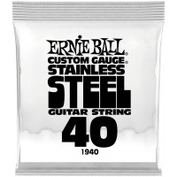 Струна одиночная для электрогитары ERNIE BALL 1940 Stainless Steel .040