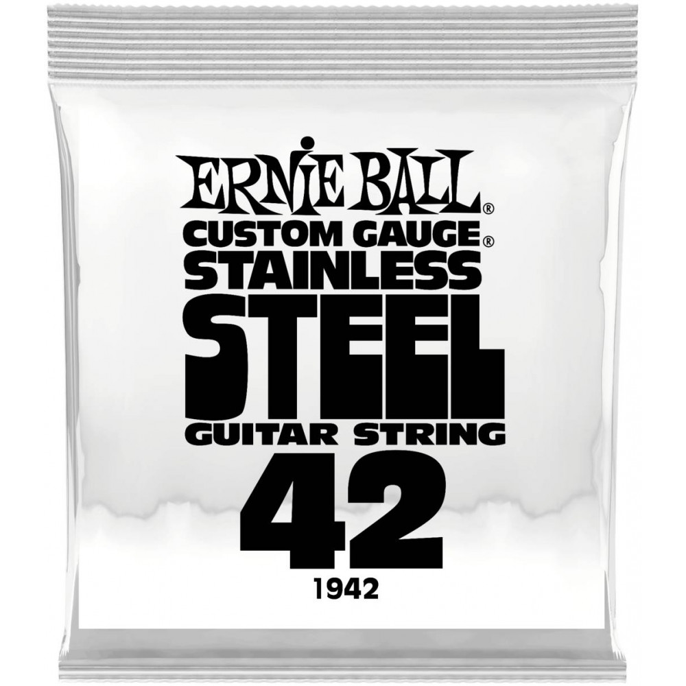 ERNIE BALL 1942 Stainless Steel .042 - Струна одиночная для электрогитары
