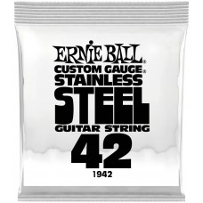 ERNIE BALL 1942 Stainless Steel .042 - Струна одиночная для электрогитары
