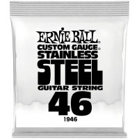 Струна одиночная для электрогитары ERNIE BALL 1946 Stainless Steel .046