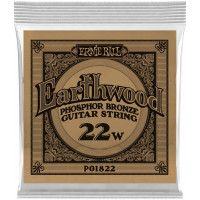 Струна одиночная для акустической гитары ERNIE BALL 1822 Earthwood Phosphor Bronze .022