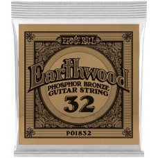 ERNIE BALL 1832 Earthwood Phosphor Bronze .032 - Струна одиночная для акустической гитары